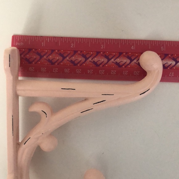 Pottery Barn Kids Cast Iron Wall Mount Pink Hook NIB - Picture 10 of 10